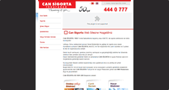 Desktop Screenshot of cansigorta.com