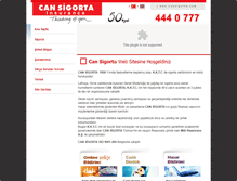 Tablet Screenshot of cansigorta.com